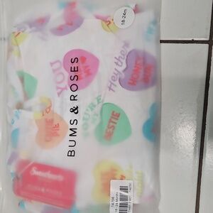Bums & Roses Colorful Heart 18-24
